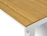 Modena - Utebord, L 220-319 cm - Vit