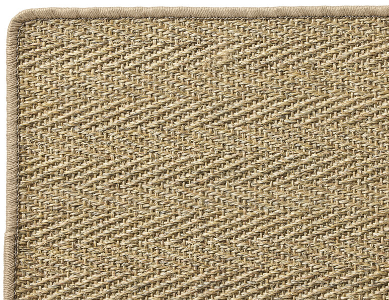 Zeta - Måttbeställd matta, langetterad kant - Beige
