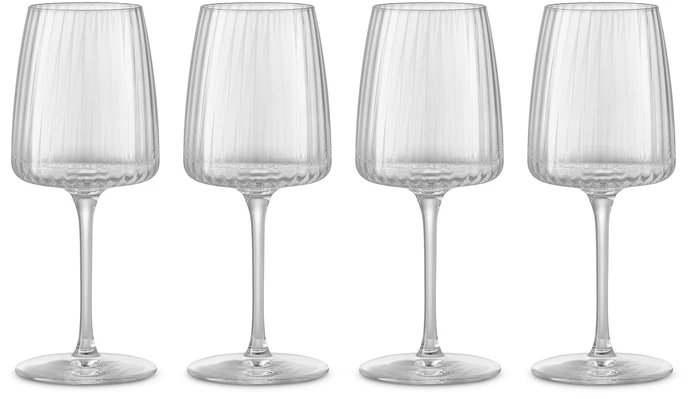 Exclusiva, Vitvinsglas, H 20 Ø 8,1 cm, 37,4 cl, 4-pack