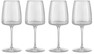 Exclusiva - Vitvinsglas, H 20 Ø 8,1 cm, 37,4 cl, 4-pack - Vit
