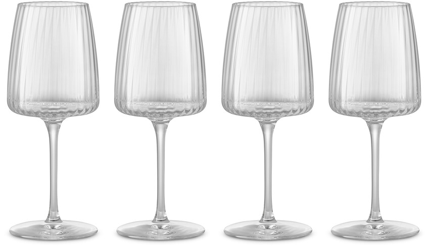 Exclusiva - Vitvinsglas, H 20 Ø 8,1 cm, 37,4 cl, 4-pack - Vit