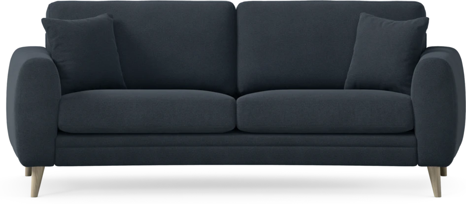 Eden - 2,5-sits soffa svängd - Blå
