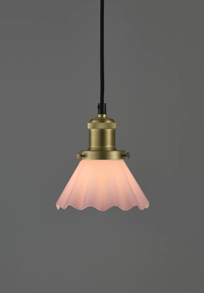 August - Fönsterlampa H16 Ø15 cm - Rosa