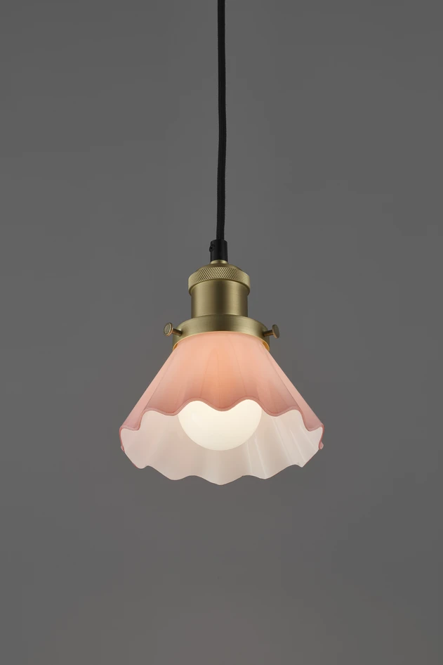 August - Fönsterlampa H16 Ø15 cm - Rosa