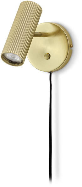 Hubble - Vägglampa, B12 H15 cm - Gul