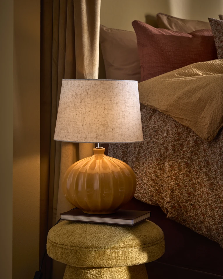 Pumpkin, Bordslampa, H42 Ø30 cm