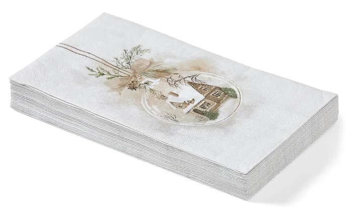 Winter, Servett, 33x40 cm, 20-pack