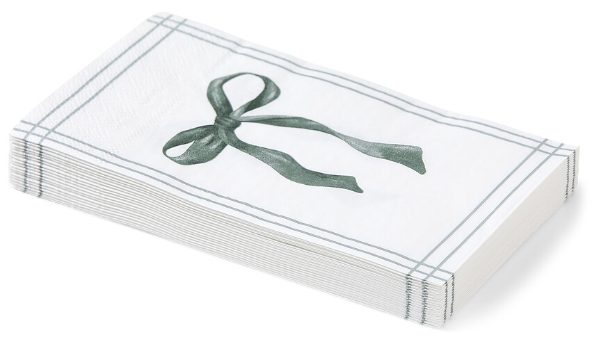 Rosett - Servett, 33x40 cm, 20-pack - Grön