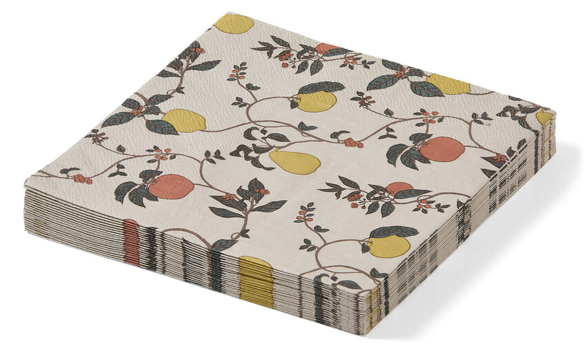 Limonata - Servett, 33x33 cm, 20-pack - Flerfärgad