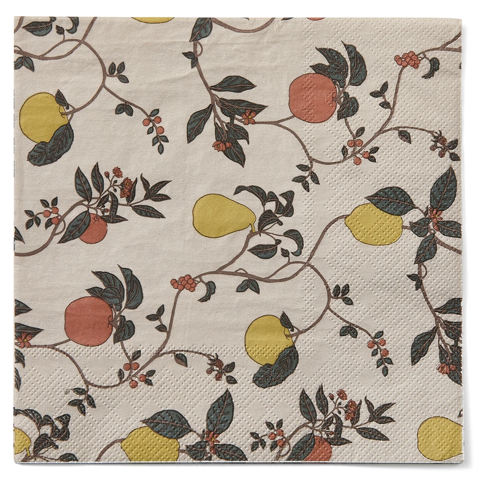 Limonata - Servett, 33x33 cm, 20-pack - Flerfärgad