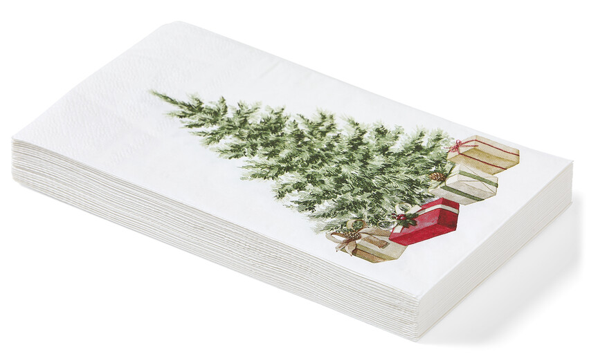 Tree - Servett, 33x40 cm, 20-pack - Grön