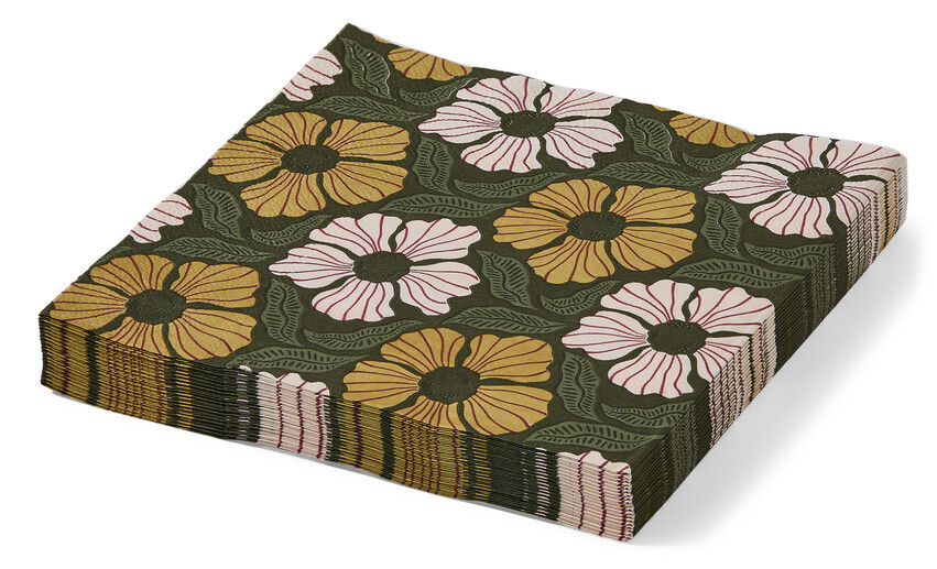 Vega - Servett, 33x33 cm, 20-pack - Flerfärgad
