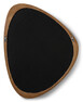 Yumi - Väggspegel, B 51 H 65 cm - Brun