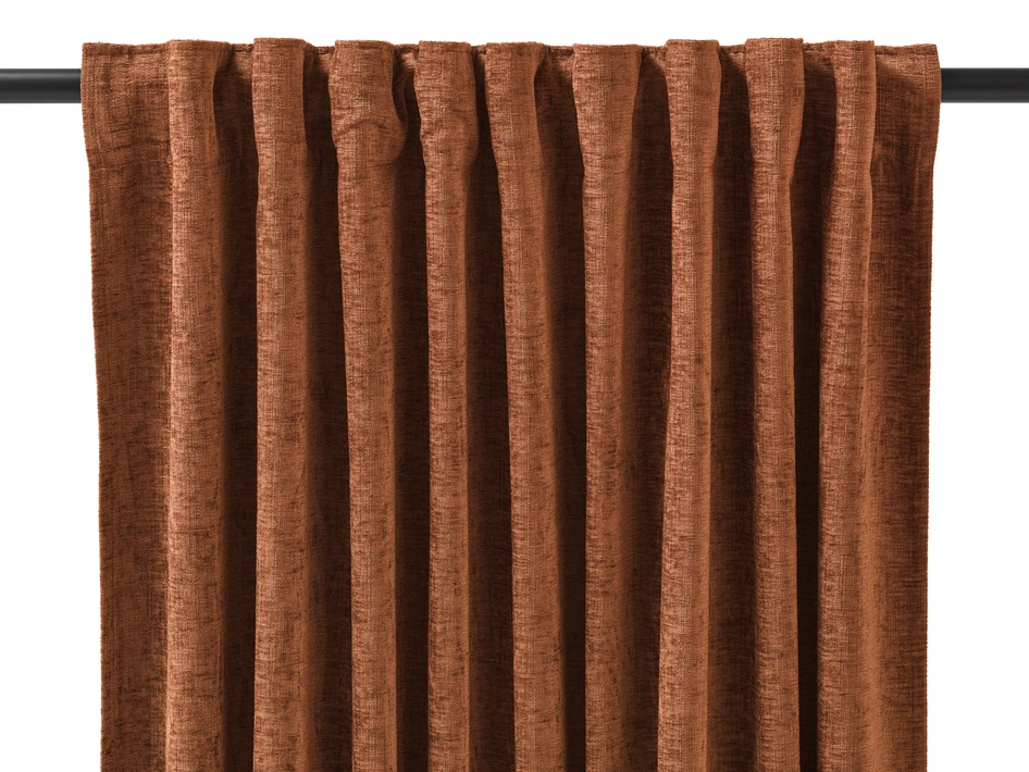 Carla - Gardin, 1-pack, 290x300 cm - Orange