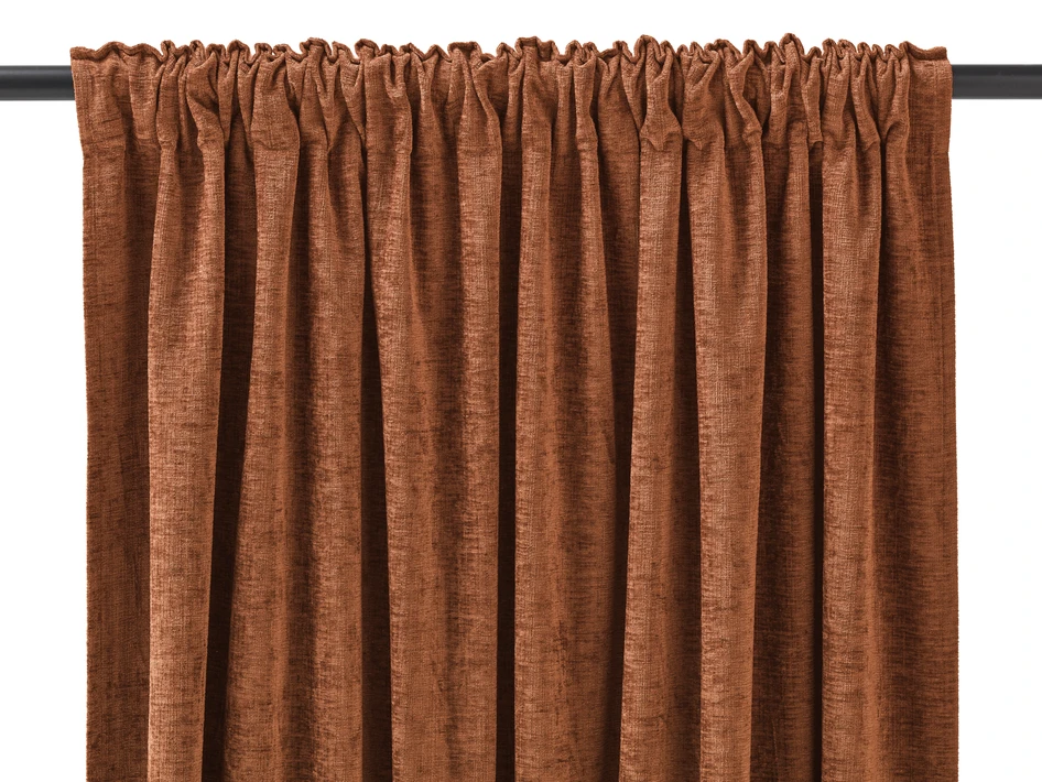 Carla - Gardin, 1-pack, 290x300 cm - Orange