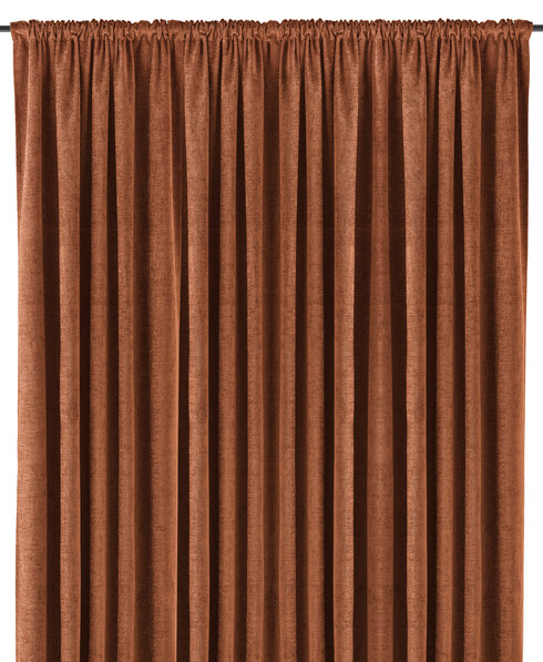Carla - Gardin, 290x300 cm, 1-pack - Orange