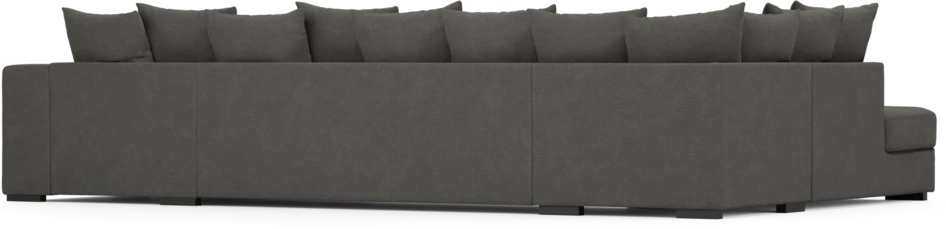 Town - 3-sits soffa med divan vänster och schäslong höger - Brun