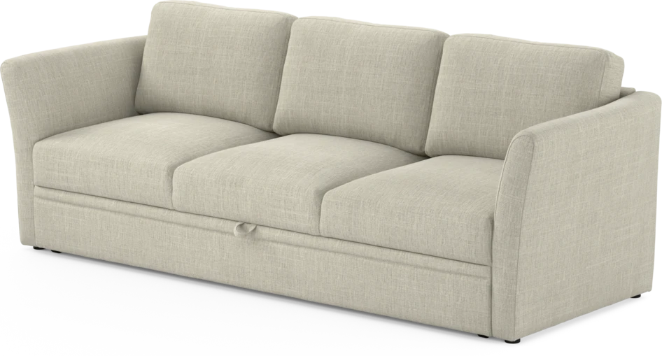 Öland - Bäddsoffa 3-sits, längsbäddad - Beige