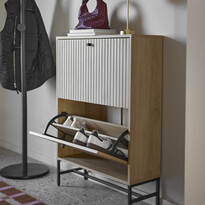 Tino - Skoskåp, 2 lådor 72x25x101 cm - inspiration