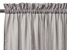 Cecilia - Gardin, 135x250 cm, 2-pack - Brun