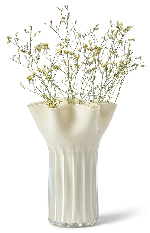 Anastasia - Vas, H 27,5 Ø 19,5 cm - Beige