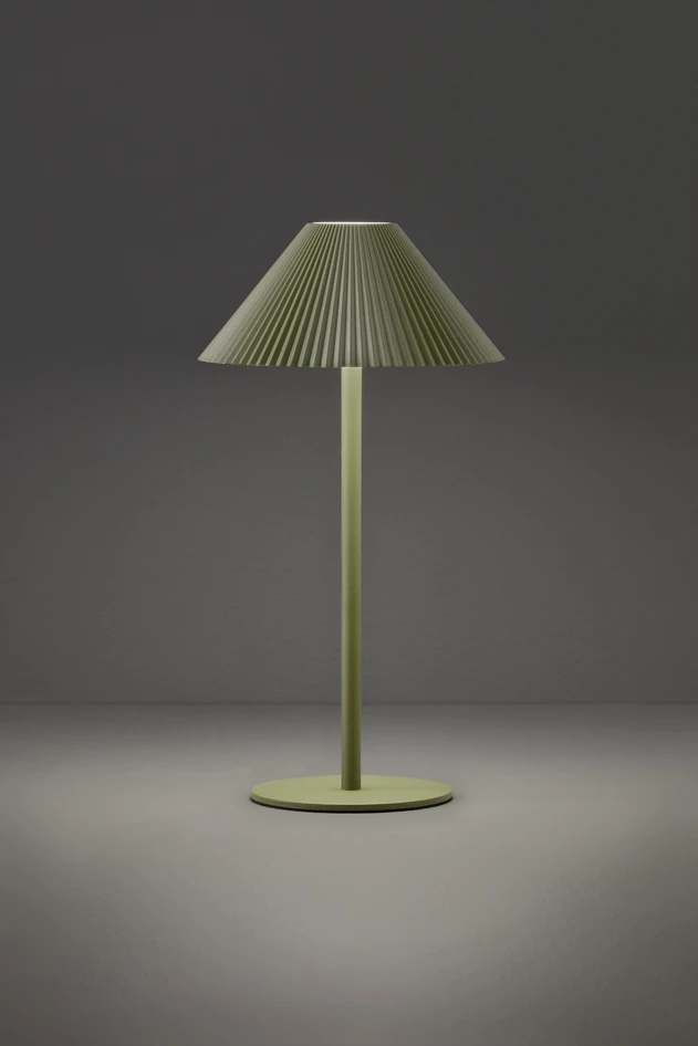 Ivy - Portabel bordslampa H28 Ø14,5 cm - Grön