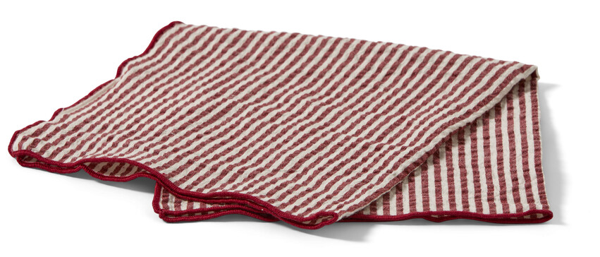 Madicken - Servett 4-pack, 45x45 cm - Röd