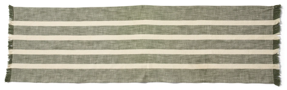 Marion - Löpare, 35x120 cm - Grön