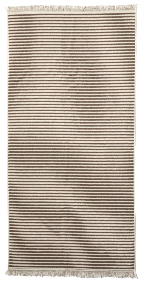 Tofta - Badhandduk, 70x140 cm - Brun