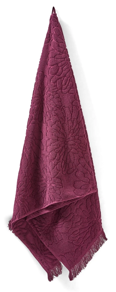 Agnes - Badhandduk, 70x140 cm - Röd