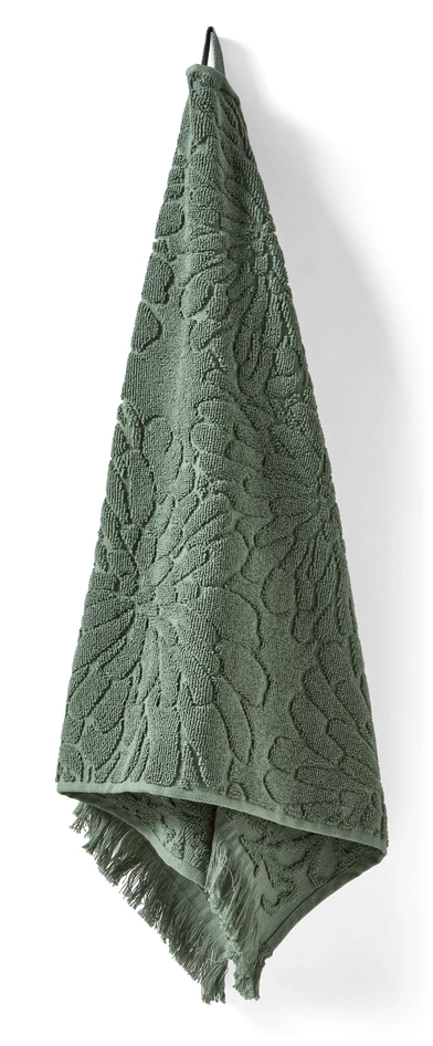 Agnes - Handduk, 50x70 cm - Grön