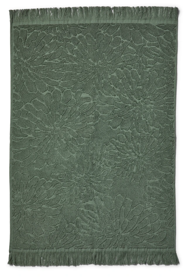 Agnes - Handduk, 50x70 cm - Grön