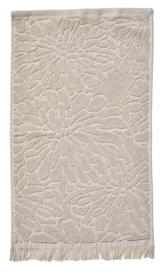 Agnes - Gästhandduk, 30x50 cm  - Beige