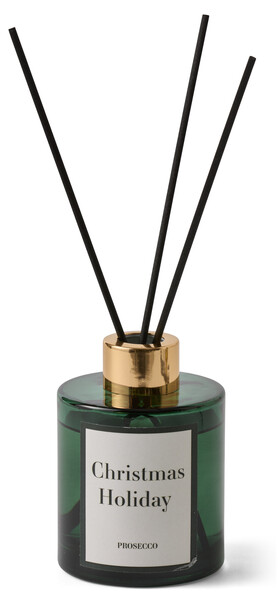 Christmas Holiday - Doftpinne, H24 Ø8 cm, 120 ml - Grön