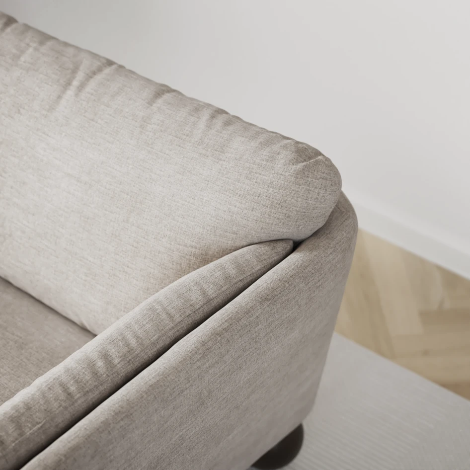 Madison Lux - Hörnsoffa med schäslong höger - Beige