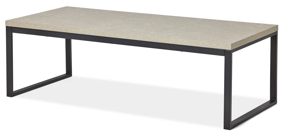 Holly - Soffbord, L160x70x50 cm - Beige