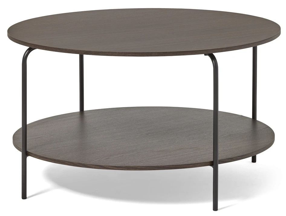 Eva - Soffbord Ø80 H45 cm - Brun