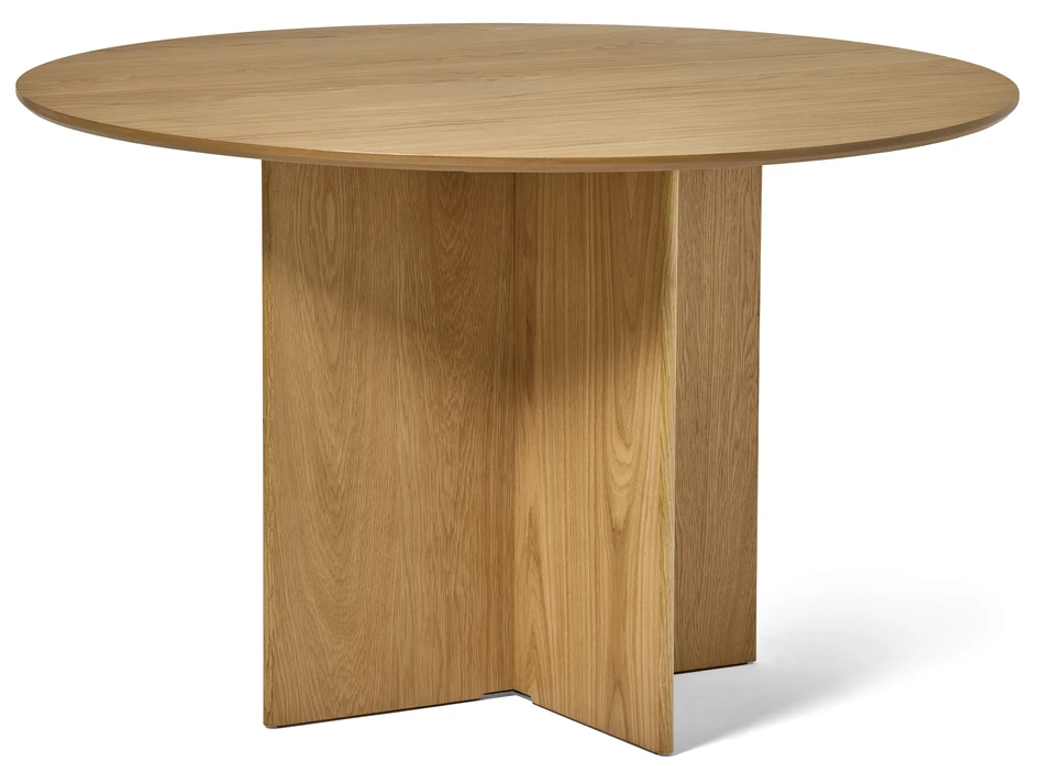 Cross - Matbord, Ø120 cm - Beige