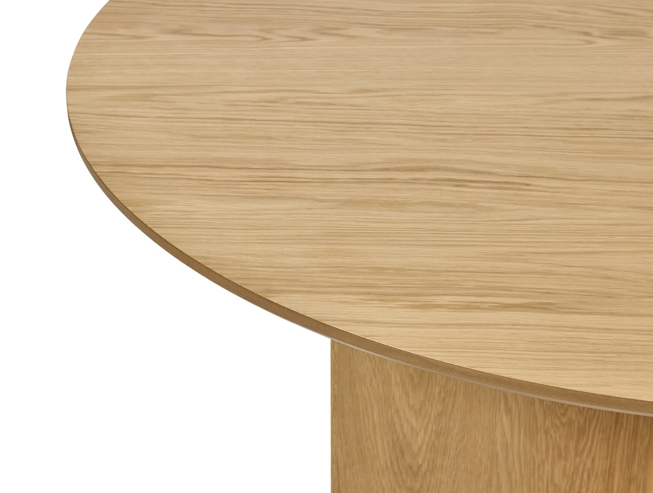 Cross - Matbord, Ø120 cm - Beige