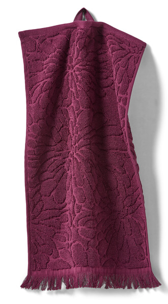 Agnes - Gästhandduk, 30x50 cm - Röd