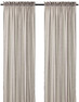 Cecilia - Gardin, 135x250 cm, 2-pack - Brun