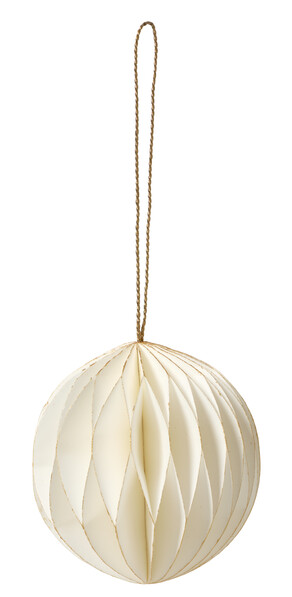 Bliss - Julgransdekoration, H 8 cm - Vit