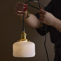 Majlis - Fönsterlampa H18 cm Ø13,5 cm  - inspiration