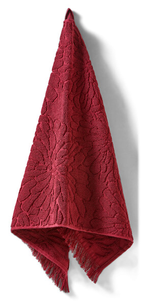 Agnes - Handduk, 50x70 cm - Röd