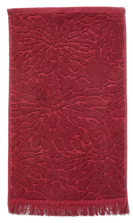 Agnes - Gästhandduk, 30x50 cm 2-pack - Röd