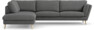 Madison - 3-sits soffa med divan vänster - Grå