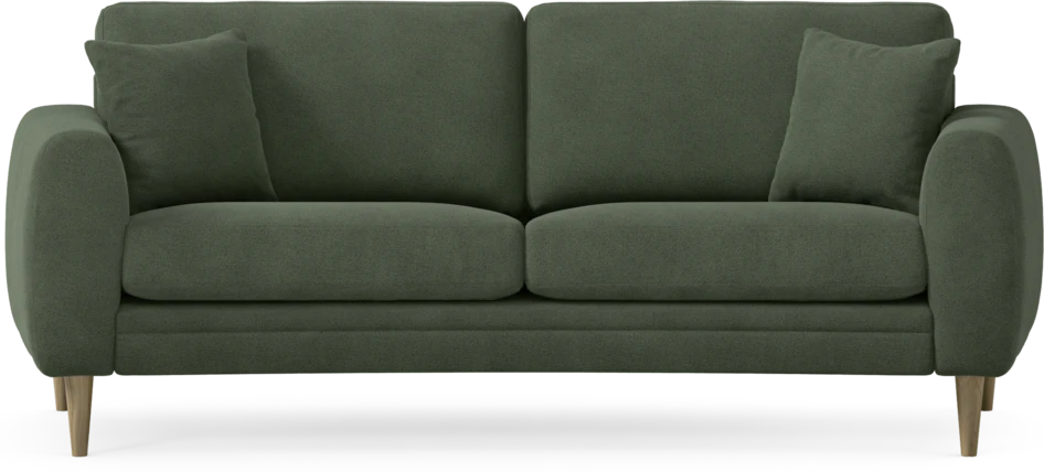 Eden - 2,5-sits soffa svängd - Grön