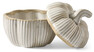 Hubbard - Burk, H 14,8 Ø 14,5 cm - Vit