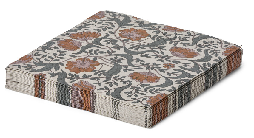 Melina - Servett, 33x33 cm, 20-pack - Orange