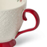 Snowflake - Mugg, H 9,5 Ø 11 cm, 44,5 cl - Röd